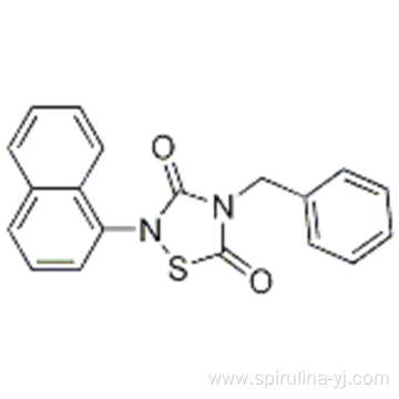 4-Benzyl-2-(naphthalen-1-yl)-[1,2,4]thiadiazolidine-3,5-dione CAS 865854-05-3